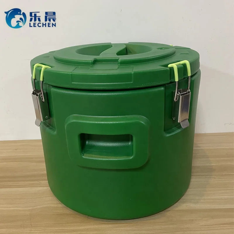 Extra Large Double Insulated Bucket Picnic Ice Cooler Box Storage Box Food Warmer Hotpot Food Warmer Casserole 3pcs Set15/30/50L l'atelier des ustensiles