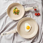 Kitchen Ware Induction Bottom Non Stick Cooking Pots and Pans Casserole Set Forged Aluminium Frying Pan l'atelier des ustensiles