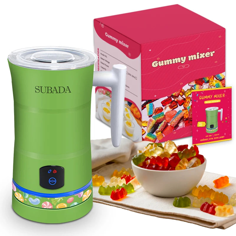 Household Gummy Mixer DIY Herb Infused Candy Milk Chocolate Coffee Pudding MIxer Machine Flavored Gummy Food Processor Blender l'atelier des ustensiles