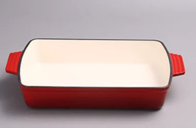 Beyond Classic Design Cast Iron Casserole Dish Enamel Coated Shallow Sea with Durable Metal Construction l'atelier des ustensiles