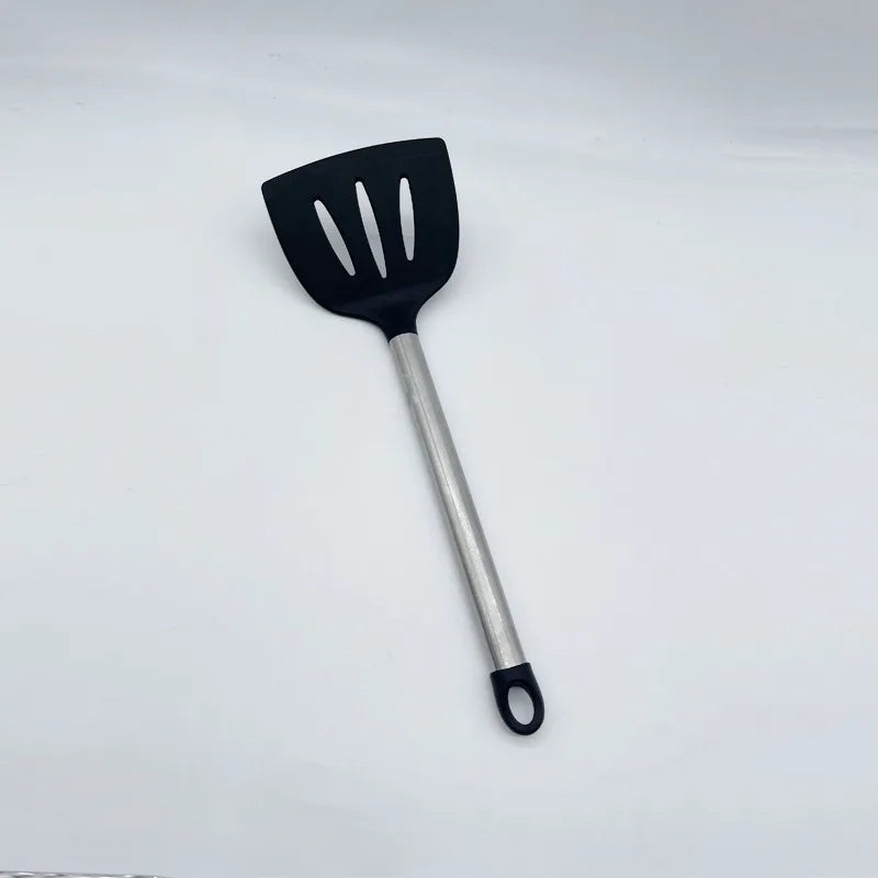 Silicon Cooking Utensils With 430 Stainless Steel Handle l'atelier des ustensiles