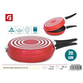 Maxiflon Double Frying Pan, 20 cm High - Kitchen Utensils l'atelier des ustensiles