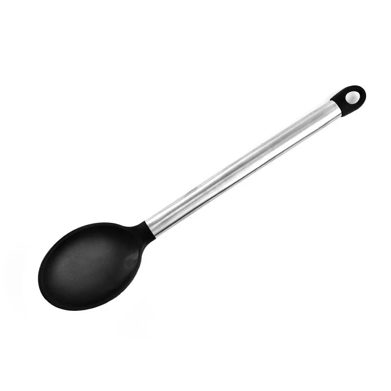 Silicon Cooking Utensils With 430 Stainless Steel Handle l'atelier des ustensiles