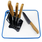 4Pcs Eco-Friendly Stainless Steel Sharp Kitchen Modern Knife Set Wooden Handle Holder Customizable Logo UNIVERSEA Brand Good l'atelier des ustensiles