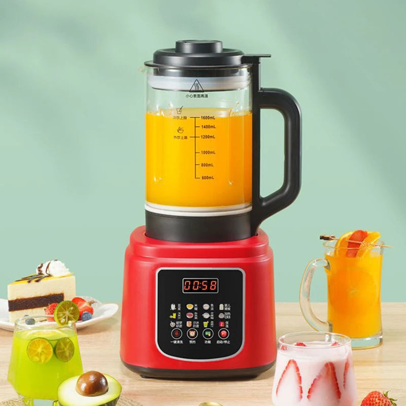 Household Fully Automatic Silent Wall Breaking Machine Food Processor Multifunctional Soybean Milk Juicer Meat Grinder l'atelier des ustensiles