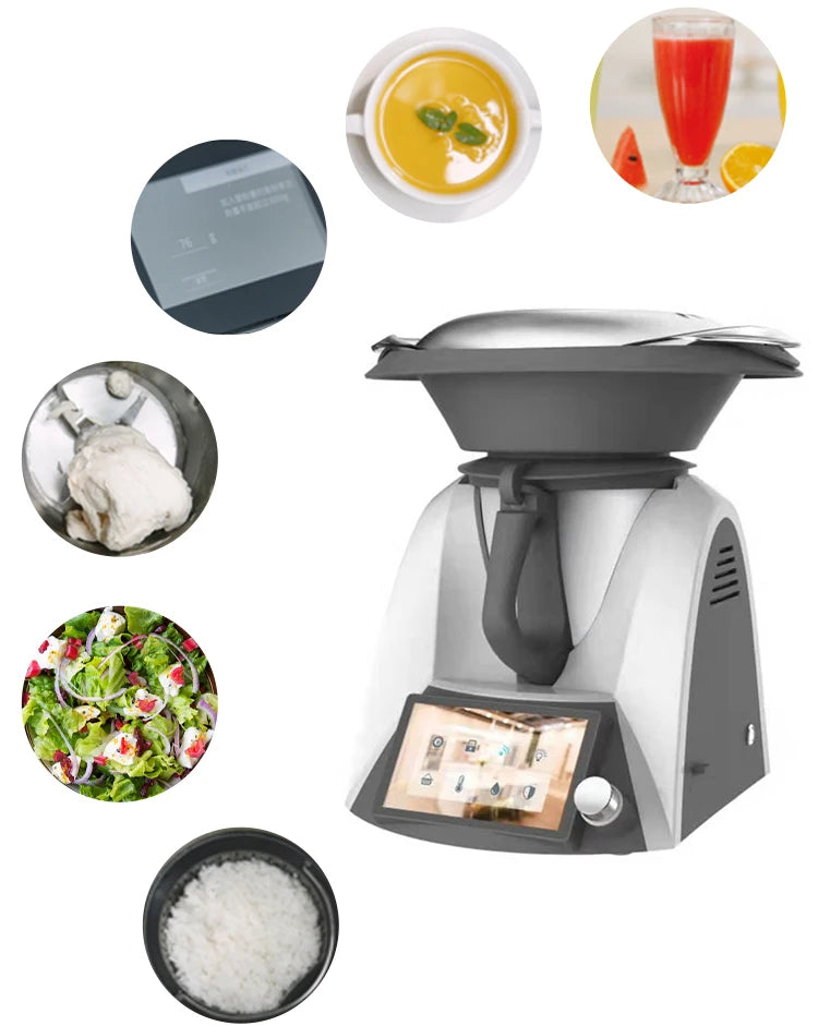 Kitchen Robot Termo Mix TM6 Complete Smart Cooker Food Processor Automatic Cooking Robot l'atelier des ustensiles