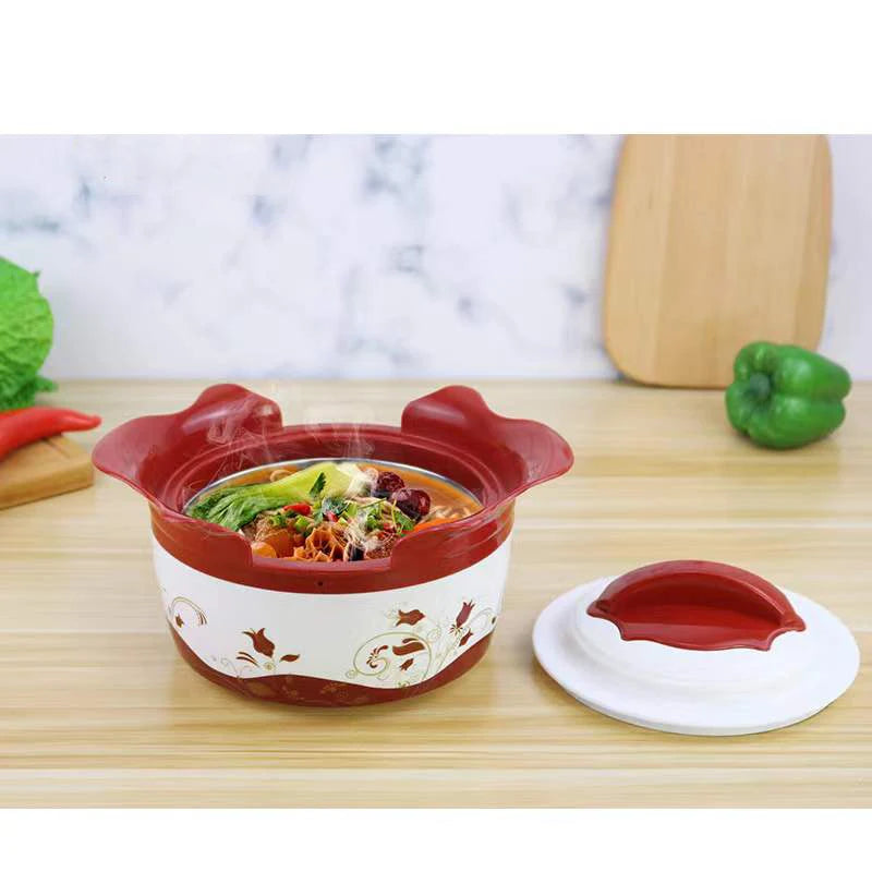 4 PCS Set Insulated Food Storage Container  Hot Pot Food Warmer Set GU Casserole Lunch Box Stainless Steel Thermal Container l'atelier des ustensiles