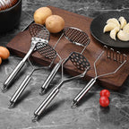 Potato Masher Stainless Steel Best Mashed Potatoes Masher Kitchen Tool Potato Smasher for  Avocad Beans Mashing Utensil l'atelier des ustensiles