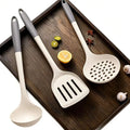 Household Silicone Spatula Soup Spoon Kitchen Utensils Anti-scalding High Temperature Resistant Daily Use Non-Stick l'atelier des ustensiles