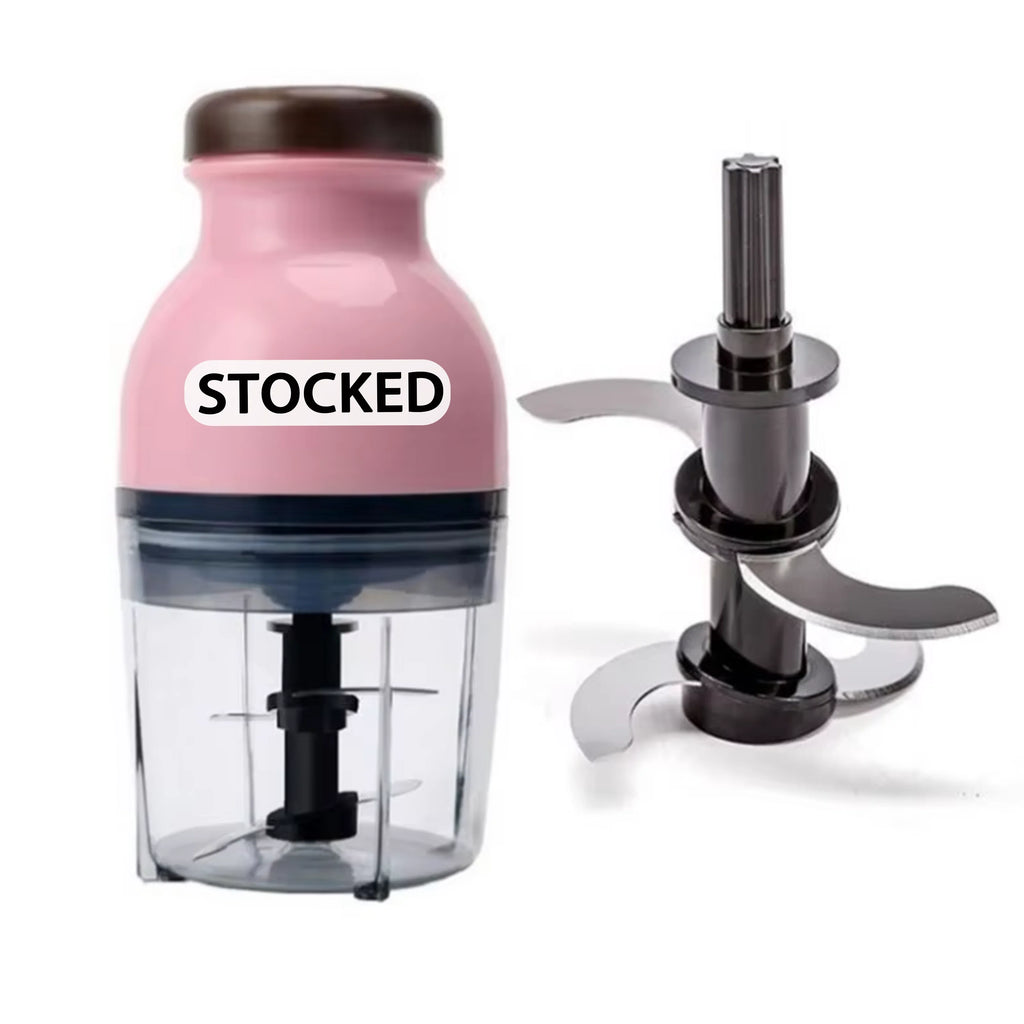 Stock Multi Functional Mini Smoothie Blender Electric Juicer Machine Food Processor Baby Food Portable Meat Blender Household l'atelier des ustensiles