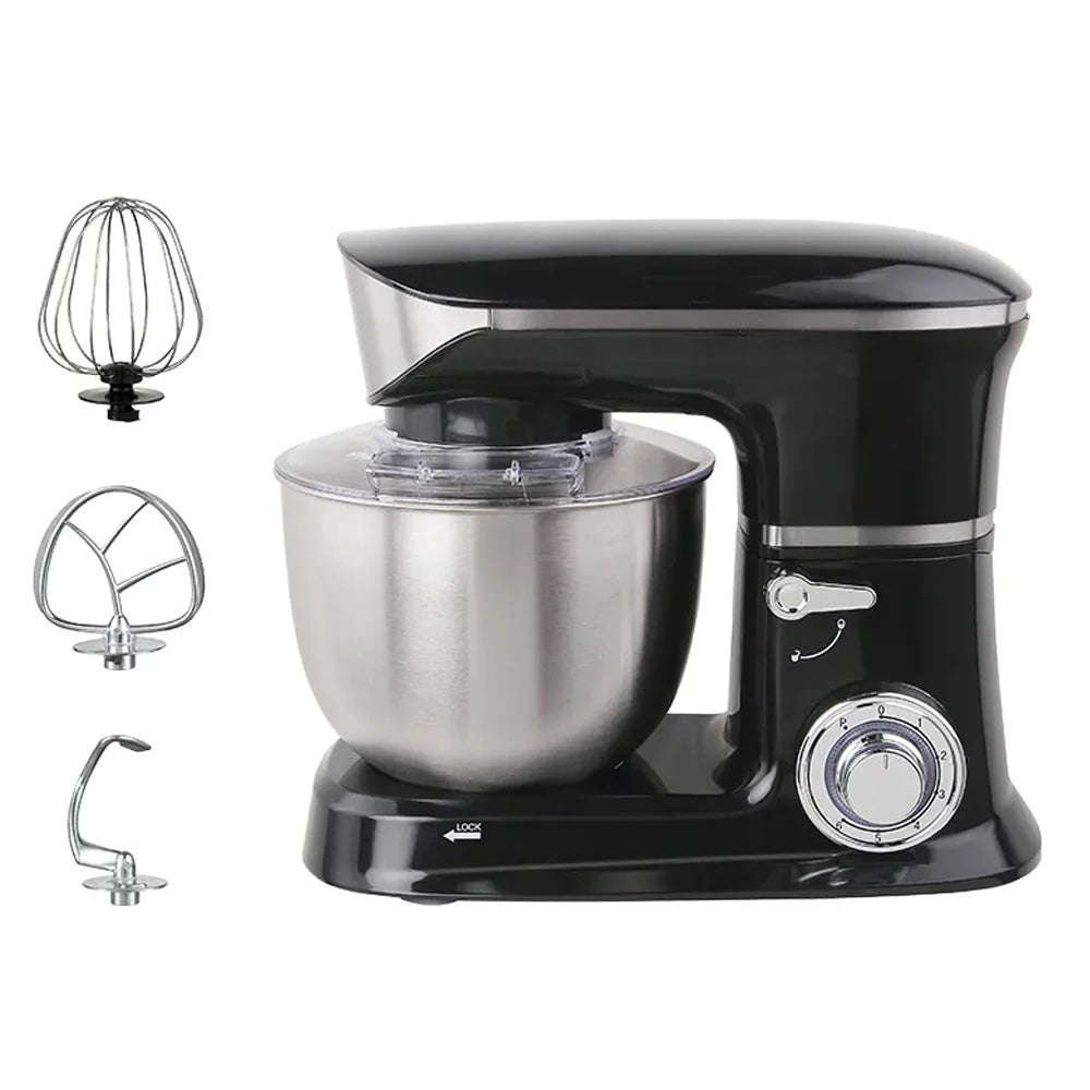 XEOLEO Commercial 6.5L Stand Food Blender Electric Meat Grinder 3 In1 Food Processor Dough Mixer Planetary Food Mixer Machines l'atelier des ustensiles