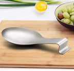 Hot Selling Dishwasher Safe Fish Shape Stainless Steel Utensil Spoon Rest Metal Spoon Holder for Stove Top l'atelier des ustensiles