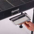 Manufacturer Direct Supply Fucheng SK0065 Outdoor Camping Charcoal BBQ Grill Portable Foldable Stainless Steel BBQ Stove Cooking l'atelier des ustensiles