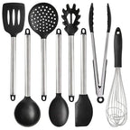 Silicon Cooking Utensils With 430 Stainless Steel Handle l'atelier des ustensiles