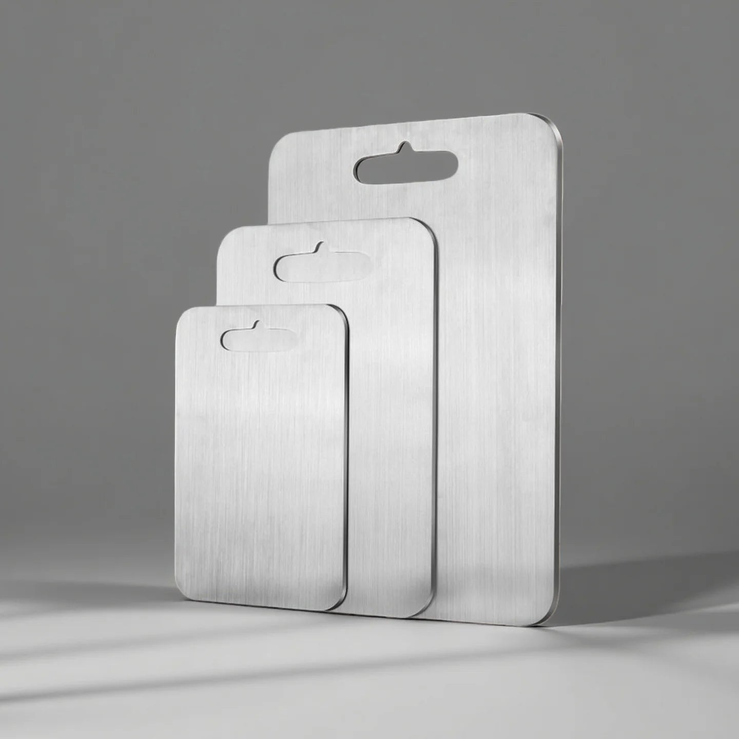 CIEUIS 100% Titanium Safe Anti-Bacterial Cutting Board Double-sided 2MM Chopping Board for Kitchen l'atelier des ustensiles
