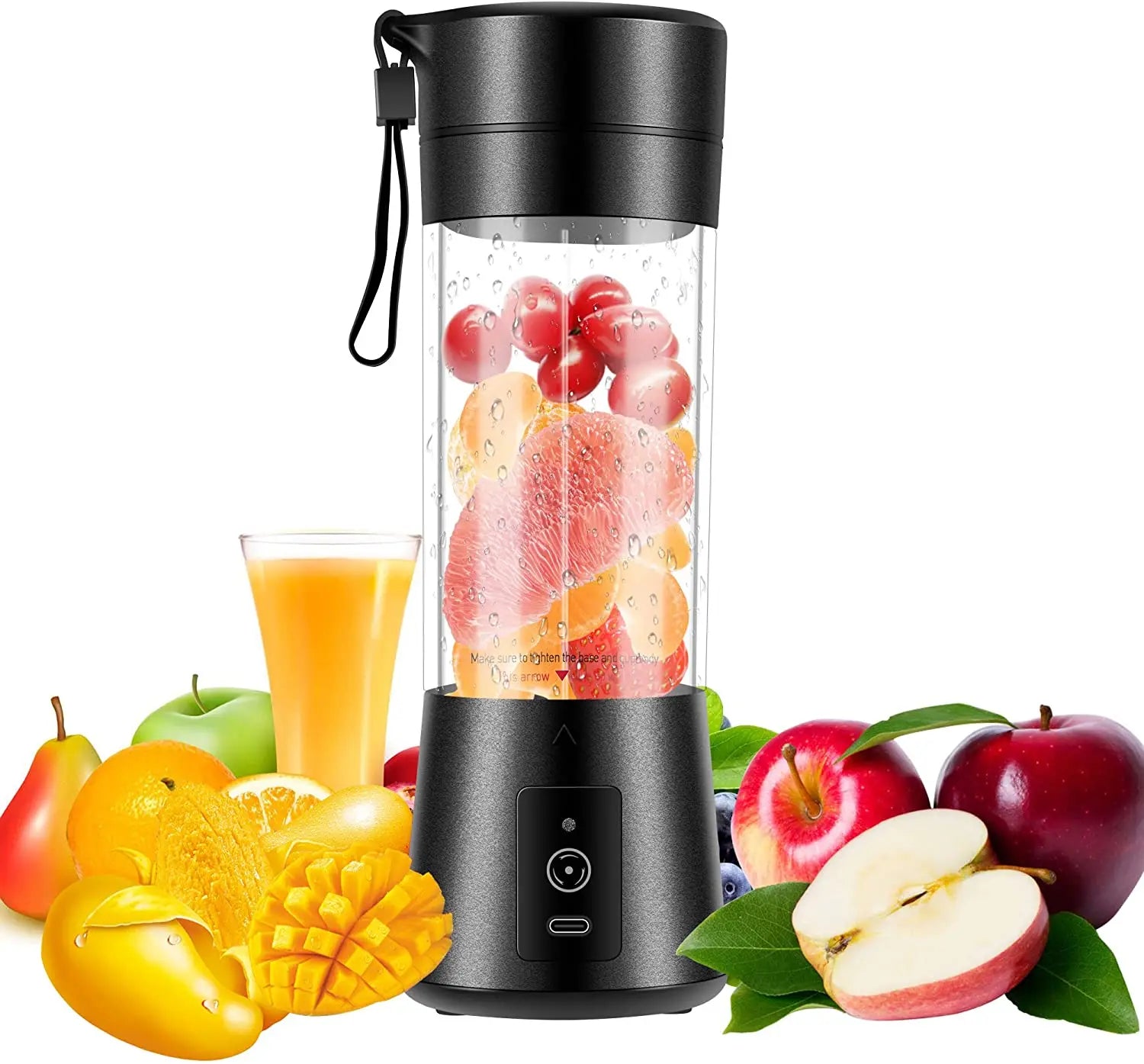 Factory Design 380ml Food Processor USB Rechargeable Juicer Portable Smoothie Blender Protein Blender l'atelier des ustensiles