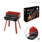 Compact rectangular charcoal barbecue 35x28x55 cm - Kitchen utensils l'atelier des ustensiles