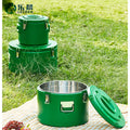 Extra Large Double Insulated Bucket Picnic Ice Cooler Box Storage Box Food Warmer Hotpot Food Warmer Casserole 3pcs Set15/30/50L l'atelier des ustensiles