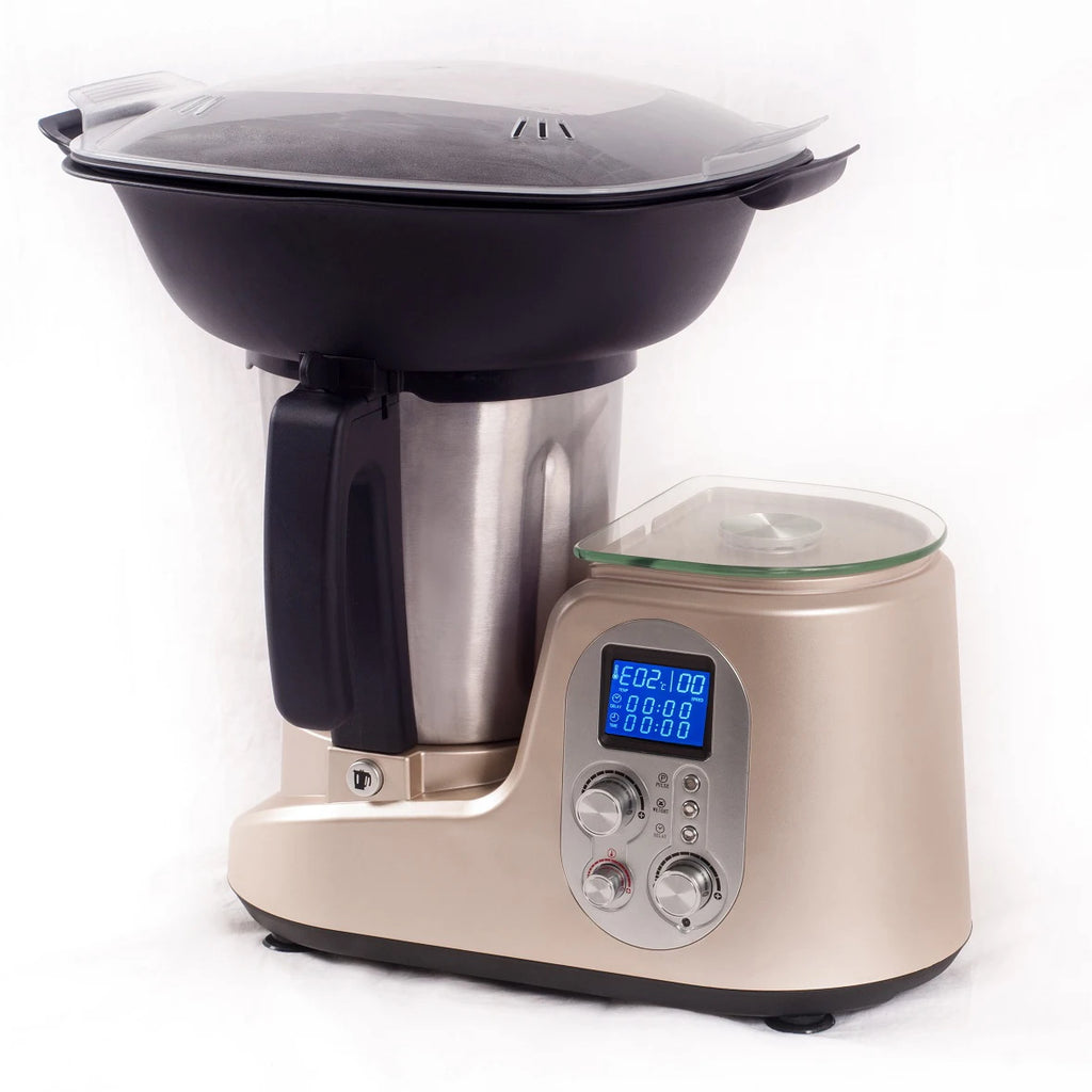 Multifunction Electric Food Processor 10 Speed 3.5L Capacity Portable Home Kitchen Mixer Mixing Grinding Chopping 304 Stainless l'atelier des ustensiles