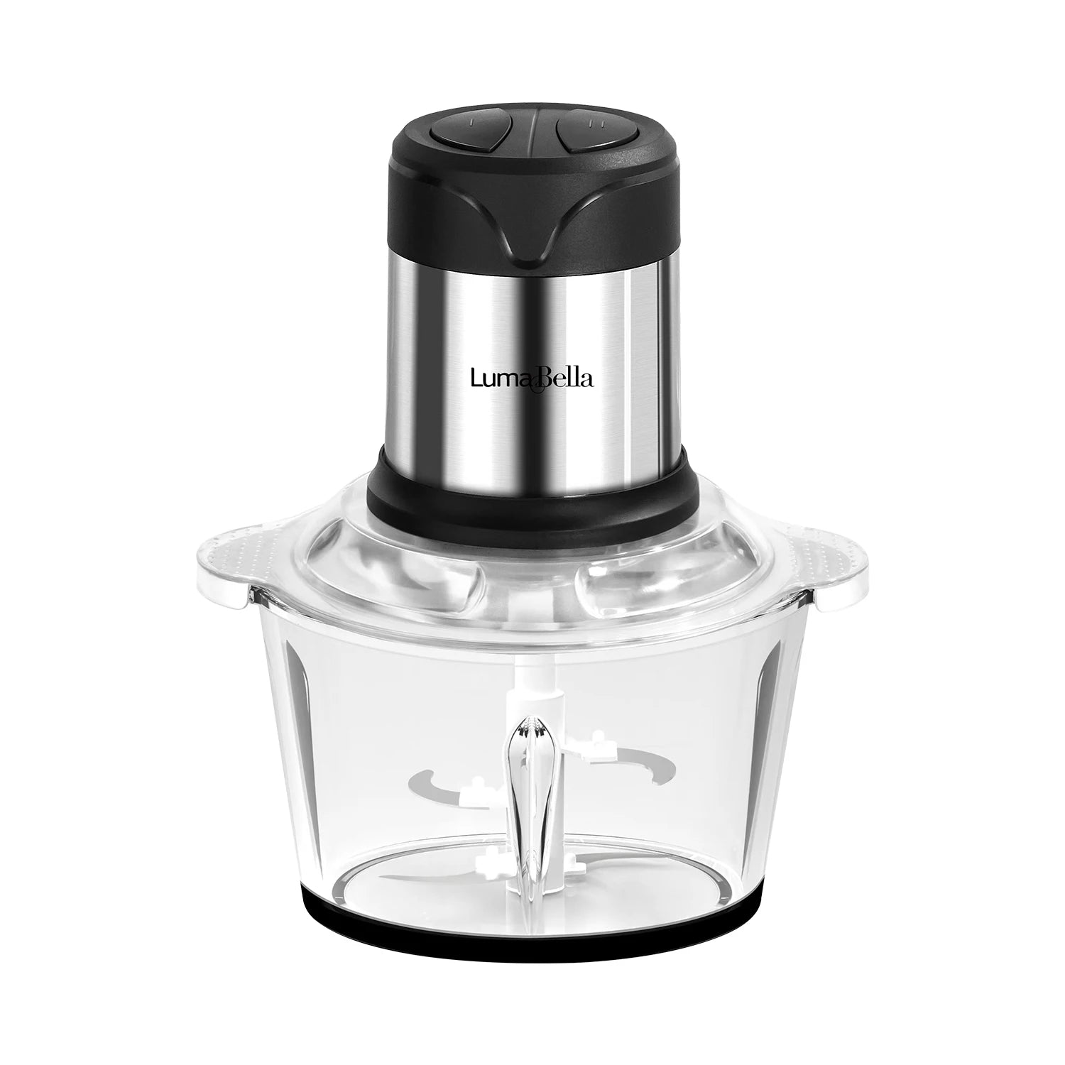 Lumabella 2L High Quality Electric Food Processor Personal Multi-Function Glass CHOPPER Multi-Purpose Blender l'atelier des ustensiles