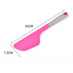 Spatule à Omelette antiadhésive de 33cm, tourneur de crème à gâteau, grattoir à beurre, mélange de farine, outil de cuisson, grattoir à pâtisserie résistant à la chaleur l'atelier des ustensiles