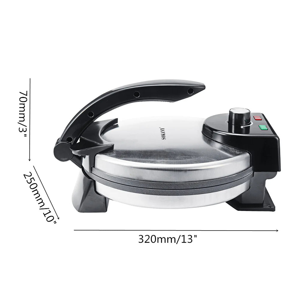 Premium Brand Sokany 507  2022 the Newest Electric Food Processor Brushed Stainless Steel Housing Crepe and Pancake Makers Sandw l'atelier des ustensiles