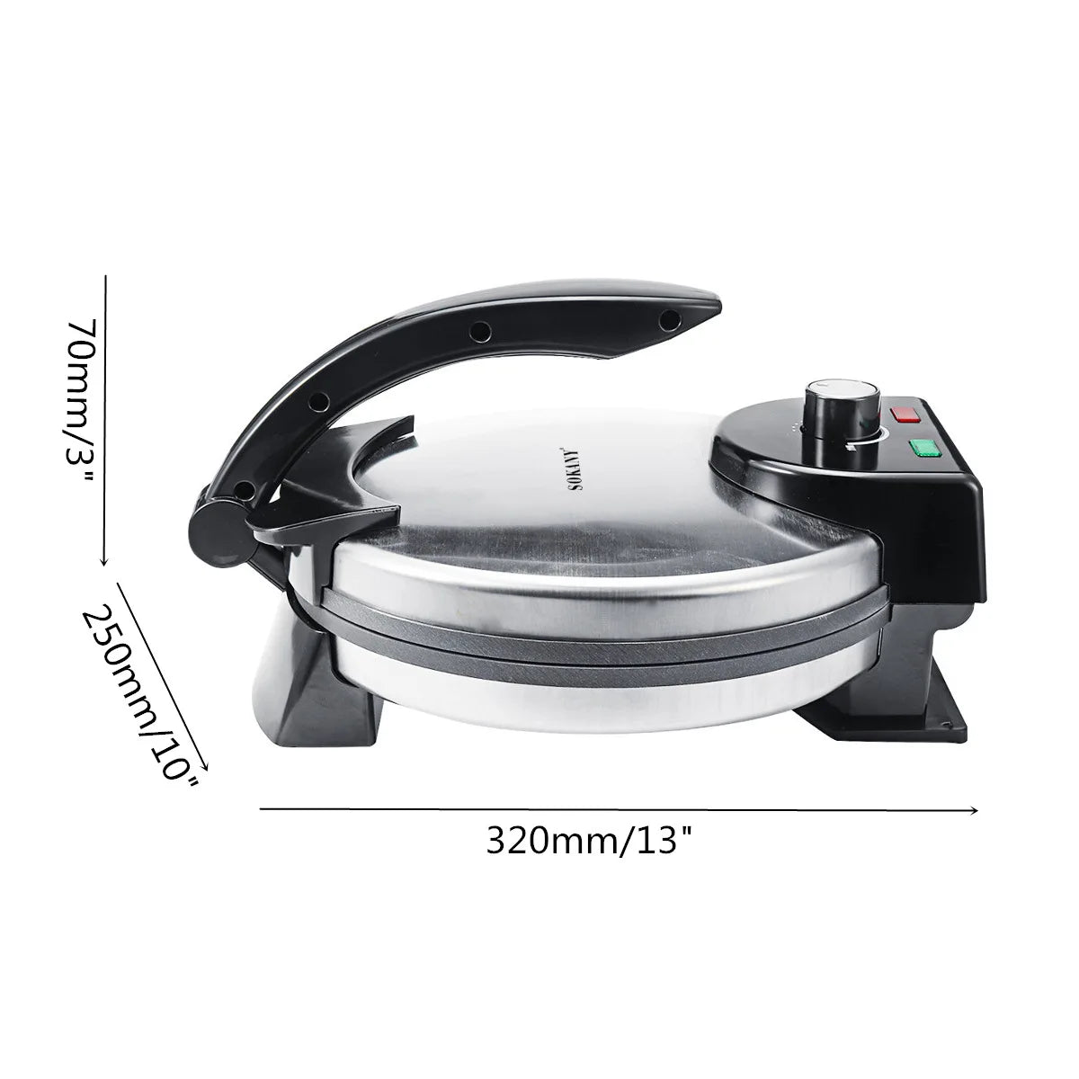 Premium Brand Sokany 507  2022 the Newest Electric Food Processor Brushed Stainless Steel Housing Crepe and Pancake Makers Sandw l'atelier des ustensiles