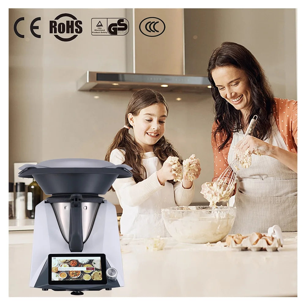 Kitchen Robot Termo Mix TM6 Complete Smart Cooker Food Processor Automatic Cooking Robot l'atelier des ustensiles