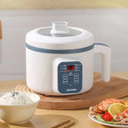 Cuiseur à riz électrique 1,7 l, simple, Double couche, 220V, multi-cuiseur antiadhésif, multicuiseur mécanique intelligent, Pot de riz à la vapeur pour la maison l'atelier des ustensiles