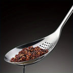 Grande cuillère d'écumoire de passoire en acier inoxydable Durable, cuillère de passoire de nourriture robuste pour frire et cuisine, ustensiles de cuisine 1 pièce l'atelier des ustensiles