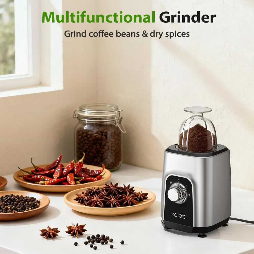 Blender tout-en-un 1000W avec pichet de 34 oz, gobelet de 22 oz, hachoir à viande, hachoir à légumes et moulin à épices - Système de cuisine sans BPA l'atelier des ustensiles