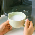 Bol de batteur à œufs en céramique de cuisine, bol à mélanger pointu avec poignée, cuisson du bol à mélanger, ustensiles de cuisine familial l'atelier des ustensiles