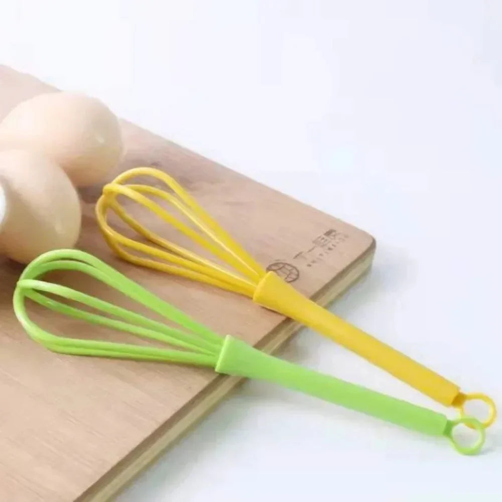 Mini fouet de cuisine en plastique multifonctionnel, batteur à œufs manuel, outil de cuisson, agitateur à œufs, mousseur à lait, distance, centre commercial l'atelier des ustensiles