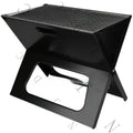 Barbecue épais pliable en X, Portable, en acier inoxydable, au carbone, pour Camping pique-nique l'atelier des ustensiles
