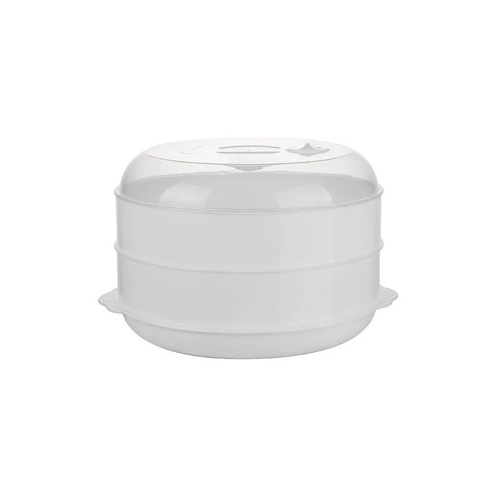 Compartiment à vapeur multifonctionnel en plastique pour micro-ondes et cuisine, couvercle tropical, MELHousehold l'atelier des ustensiles