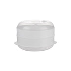 Compartiment à vapeur multifonctionnel en plastique pour micro-ondes et cuisine, couvercle tropical, MELHousehold l'atelier des ustensiles