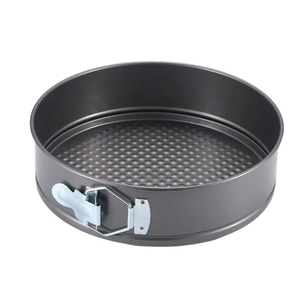 Moule de cuisson antiadhésif en acier au carbone, avec fond amovible, poêle à gâteau étanche, 12/16/20/24/28cm, 1 pièce l'atelier des ustensiles