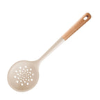 Ensemble d'ustensiles de cuisine en silicone avec manche en bois dur durable, outil de degré de chaleur, tourneur antiadhésif, kit de spatule à cuillère fendue, nouveau l'atelier des ustensiles
