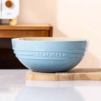 Grand bol à soupe en céramique, bol à salade, Le Creuset, usage domestique, grand bol, vaisselle de style français l'atelier des ustensiles