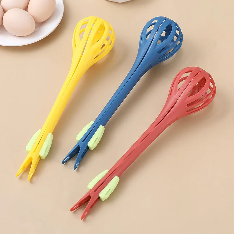 Batteur à œufs multifonctionnel, fouet à lait, pinces à pâtes, mélangeur à Clips alimentaires, agitateur manuel, outil de cuisson de crème de cuisine, accessoires de cuisine l'atelier des ustensiles