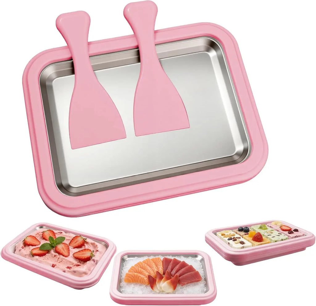 Machine à glace sans fil multifonctionnelle pour la maison, pour yaourts frais faits maison, glaces et desserts glacés, facile à utiliser l'atelier des ustensiles