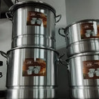 Pot en aluminium prix usine ensemble de commerce extérieur direct pot en aluminium 6pcsPOLISHING COOKWARE l'atelier des ustensiles
