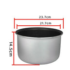 Bol pour multicuiseur Luazon, universel, 5 l, antiadhésif, gris 5146835   Pièces de cuiseur à riz, appareils de cuisine, appareils ménagers l'atelier des ustensiles