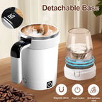 Tasse à agitation automatique tasses à agitation électrique rechargeables mélangeur magnétique tasse à café en acier inoxydable gobelet magnétique rotatif l'atelier des ustensiles