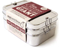Grande boîte à bento 3 pièces en acier inoxydable – Capacité de 49 oz, lavable au lave-vaisselle, récipient à déjeuner sans plastique l'atelier des ustensiles