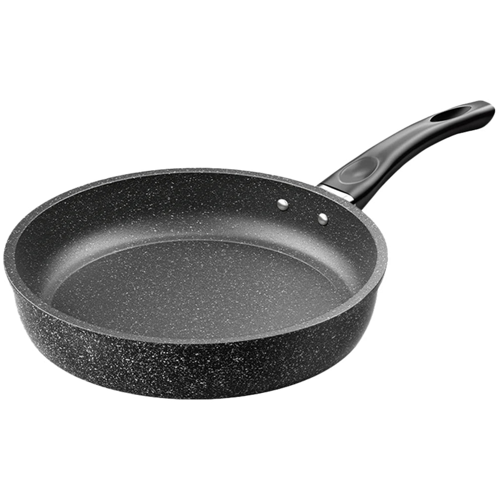 Poêle à frire antiadhésive 22/24/26/28 cm en pierre Maifan, poêle à sauter, poêle à omelette, compatible induction l'atelier des ustensiles
