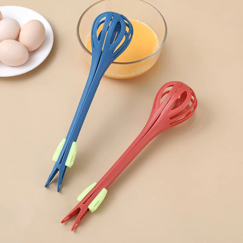 Batteur à œufs multifonctionnel, fouet à lait, pinces à pâtes, mélangeur à Clips alimentaires, agitateur manuel, outil de cuisson de crème de cuisine, accessoires de cuisine l'atelier des ustensiles