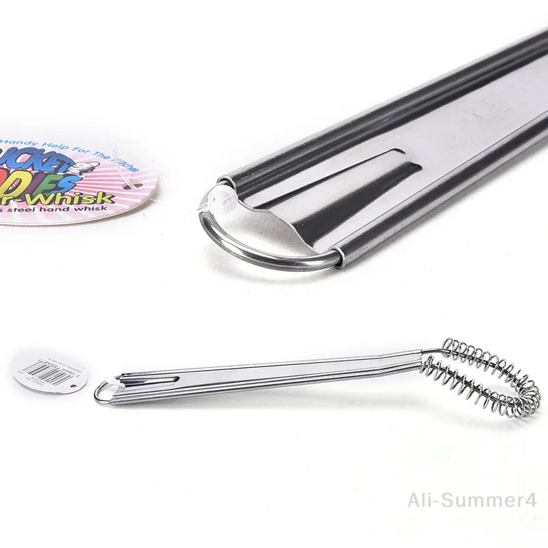 2016 nouveaux outils de cuisine batteur à oeufs en acier Mini fouet mousseur à lait mousseur mélangeur à café mélangeur de Sauce de printemps Accessoire de cuisine l'atelier des ustensiles