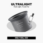 Cuiseur à riz à Micro pression en forme d'érable à feu, tasse de cuisson Portable ultralégère pour Pot G3, 300ml, ustensiles de cuisine pour Camping et randonnée l'atelier des ustensiles