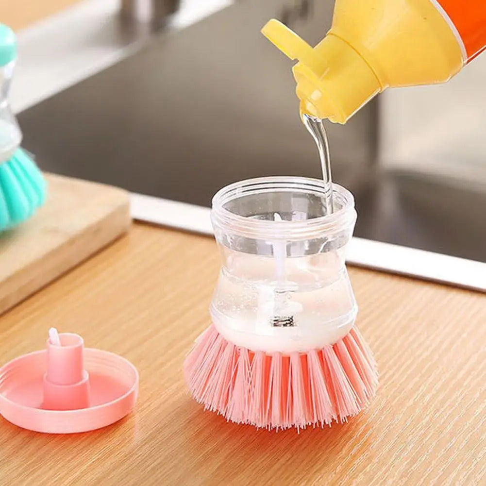 Ustensiles de lavage d'astronome avec distributeur automatique de liquide Regina, pot de lavage de cuisine, brosse à vaisselle, accessoires de livres ménagers l'atelier des ustensiles